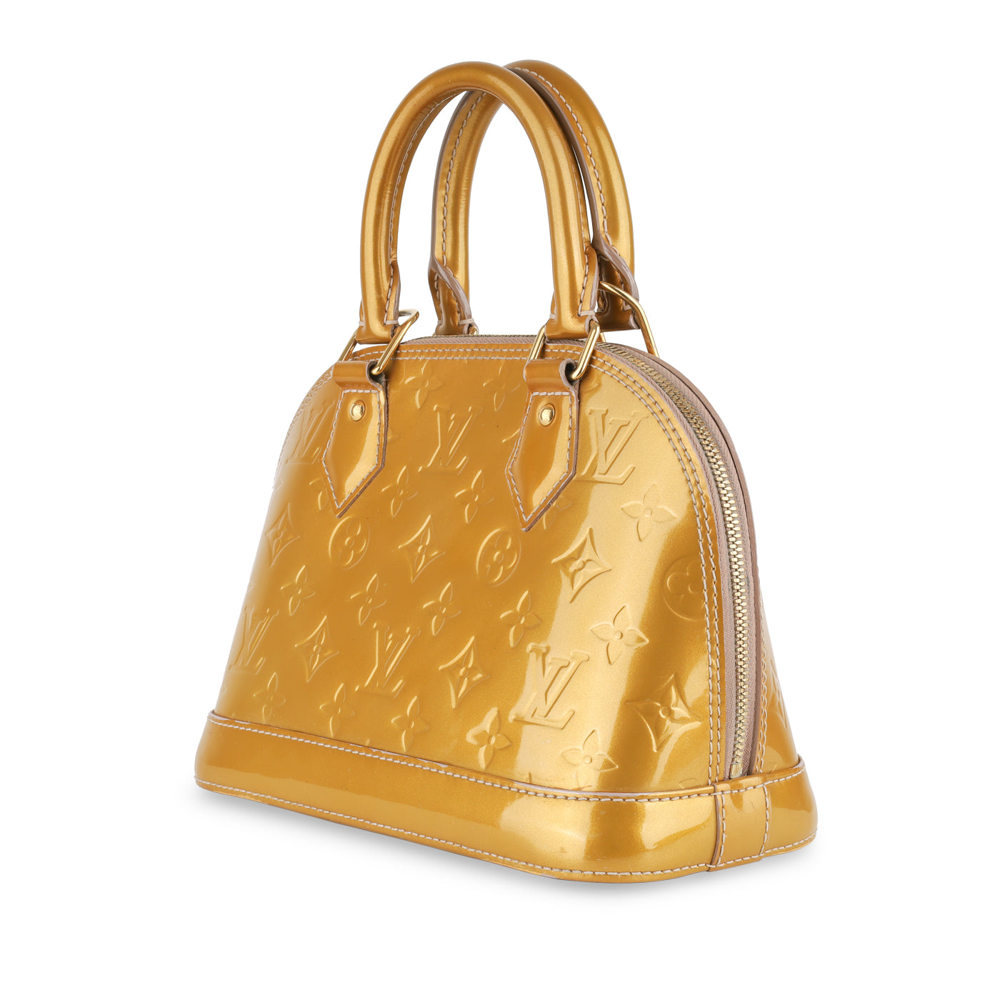 Louis Vuitton Alma BB - Gold Vernis