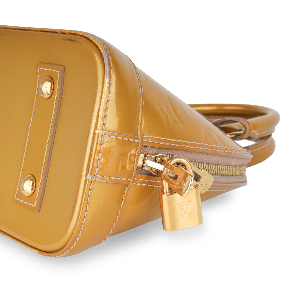 Louis Vuitton Alma BB - Gold Vernis