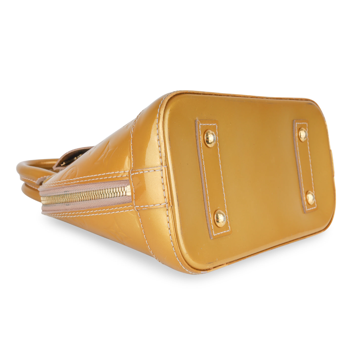 Louis Vuitton Alma BB - Gold Vernis
