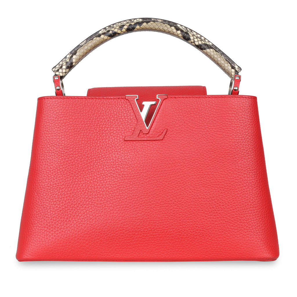 Louis Vuitton Capucines PM - Python Handle