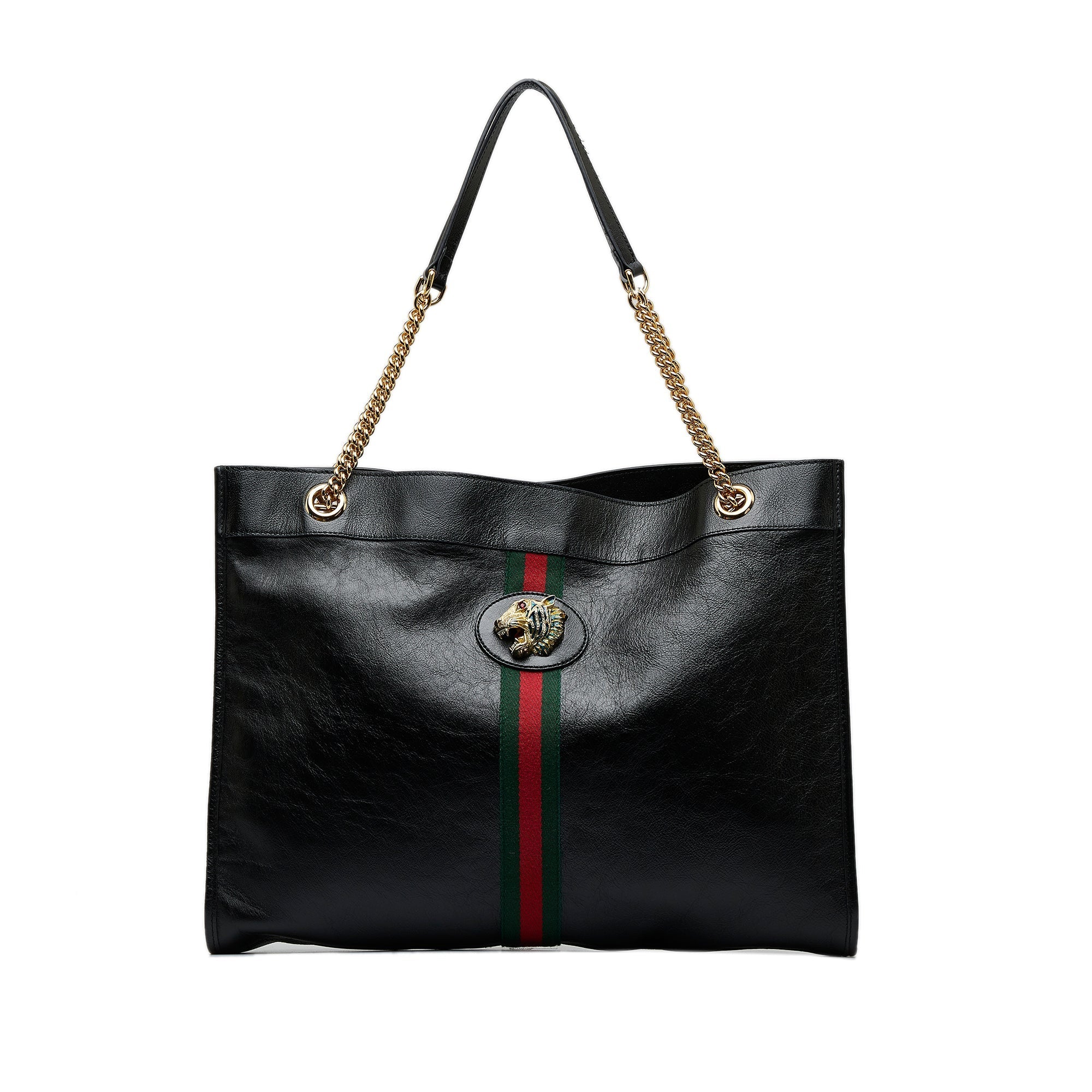 Black Gucci Large Rajah Tote Bag