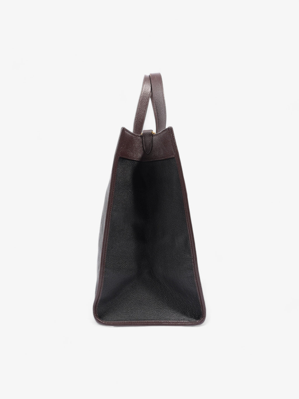 Coach Field Tote Black / Oxblood Leather 40