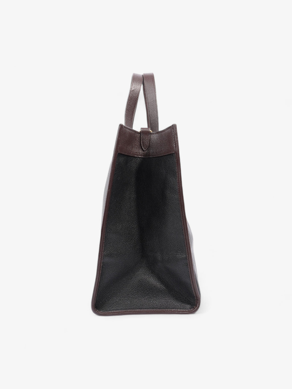 Coach Field Tote Black / Oxblood Leather 40
