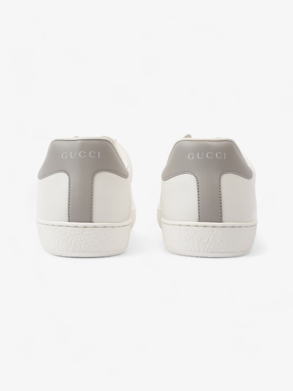 Gucci Ace Sneakers White / Grey Leather EU 41 UK 7