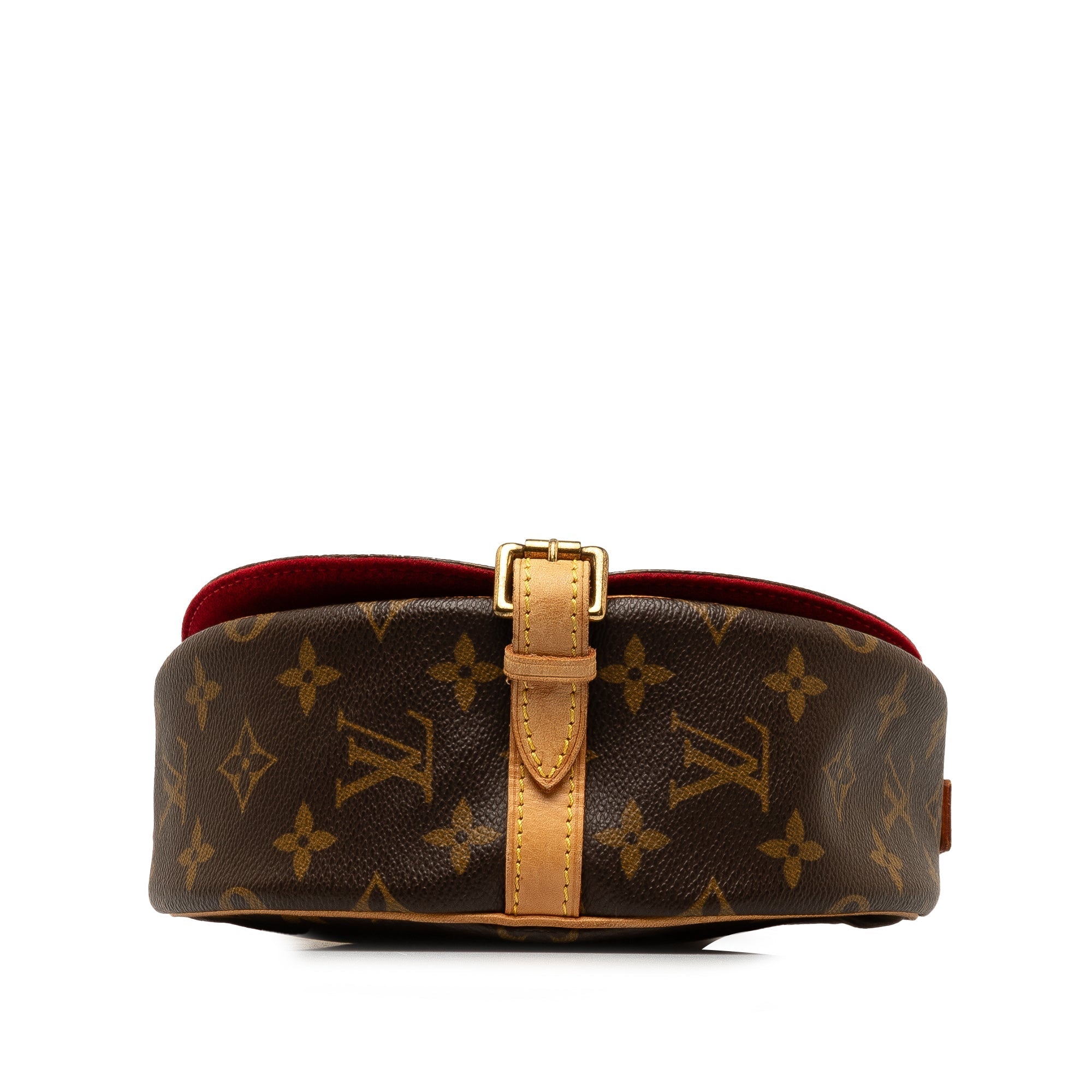 Brown Louis Vuitton Monogram Sac Tambourine Crossbody Bag