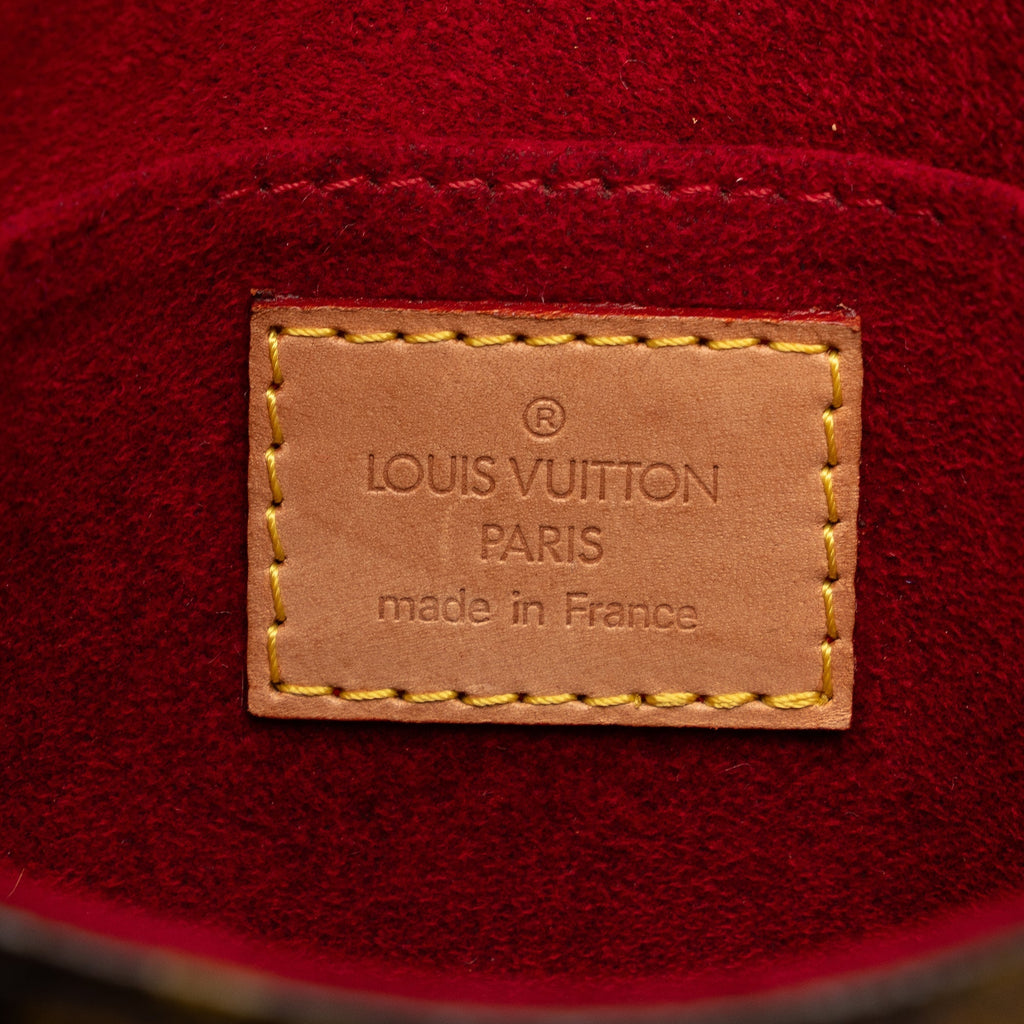 Brown Louis Vuitton Monogram Sac Tambourine Crossbody Bag