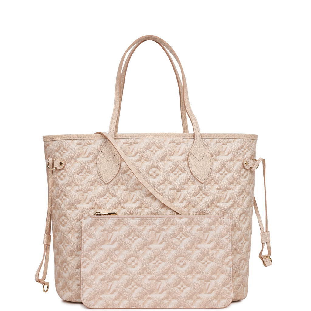 Louis Vuitton Stardust Pale Beige Monogram Empreinte Neverfull MM