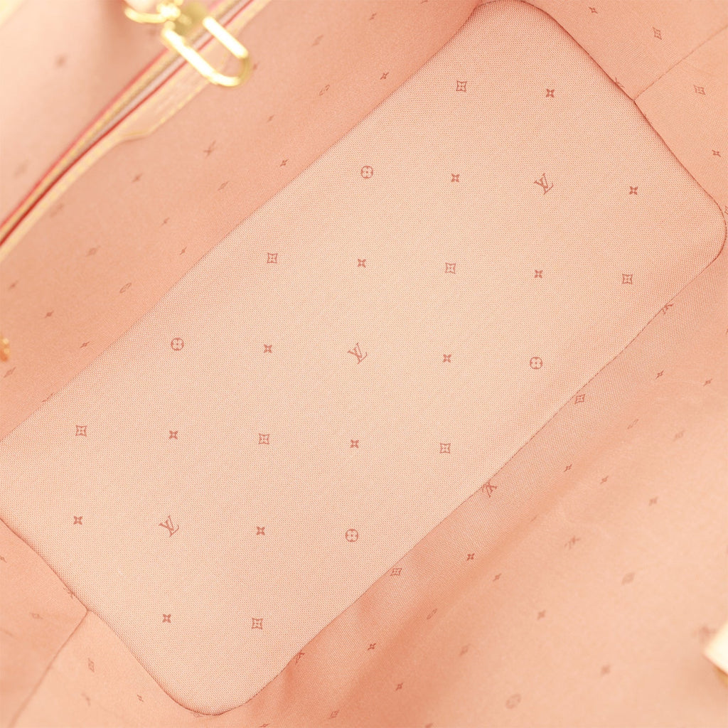 Louis Vuitton Fall For You Beige Clair Monogram Neverfull MM