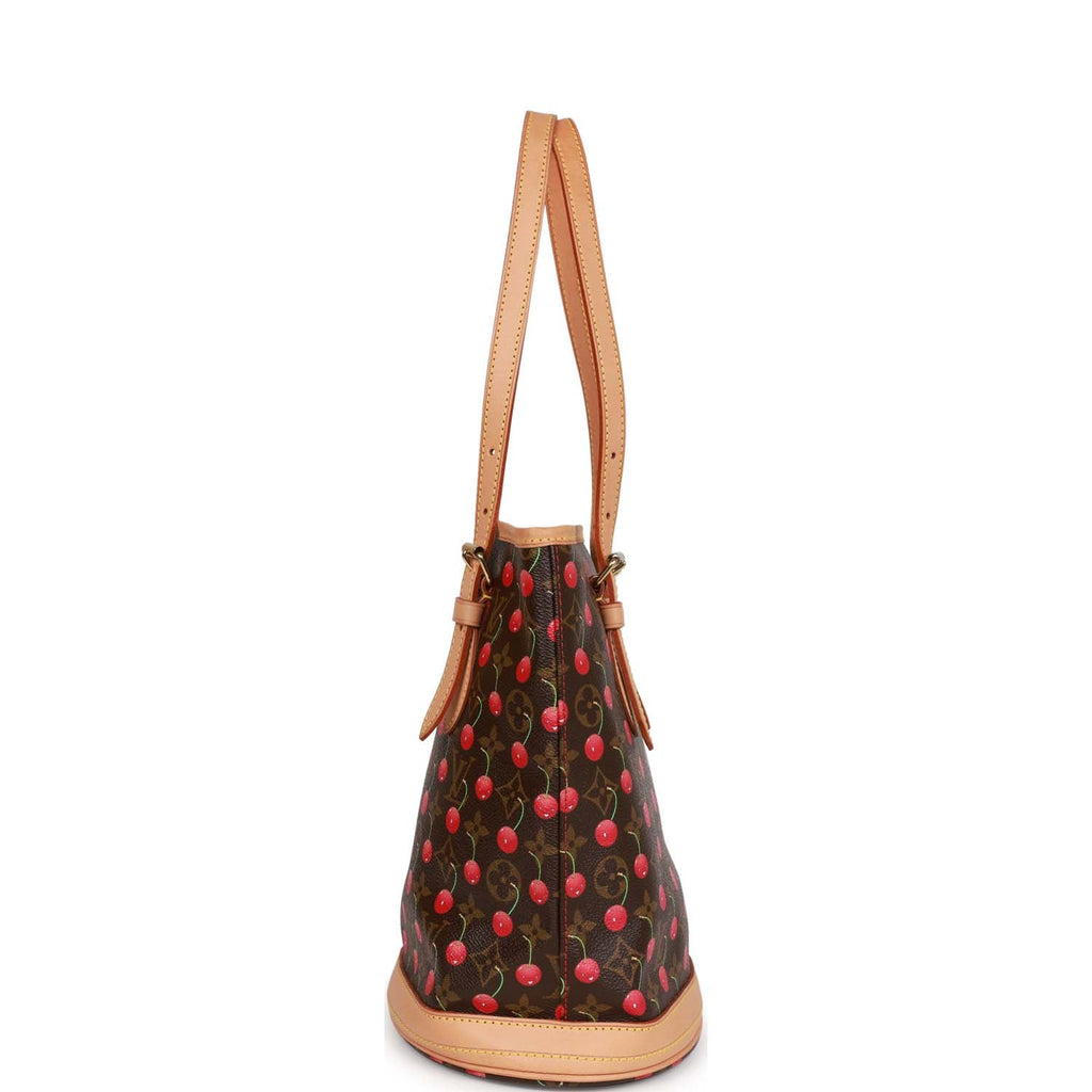 Louis Vuitton Vintage Cherry Cerises Monogram Bucket Bag PM