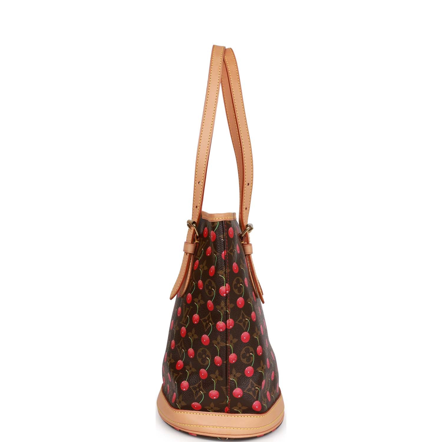 Louis Vuitton Vintage Cherry Cerises Monogram Bucket Bag PM