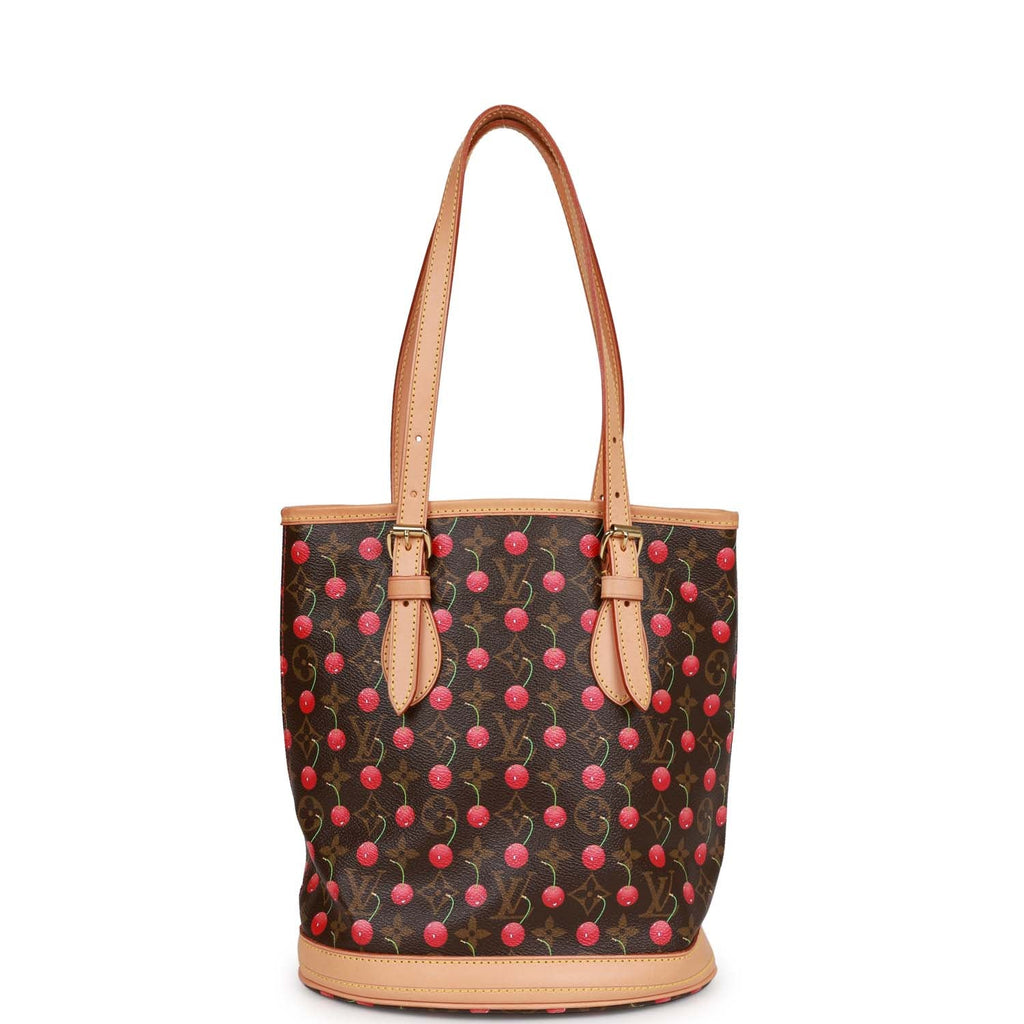 Louis Vuitton Vintage Cherry Cerises Monogram Bucket Bag PM