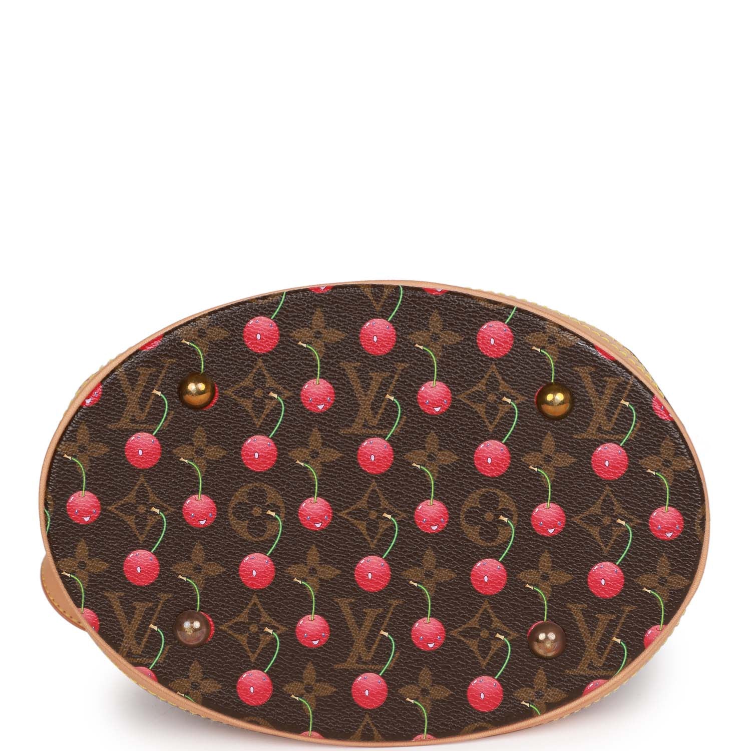 Louis Vuitton Vintage Cherry Cerises Monogram Bucket Bag PM