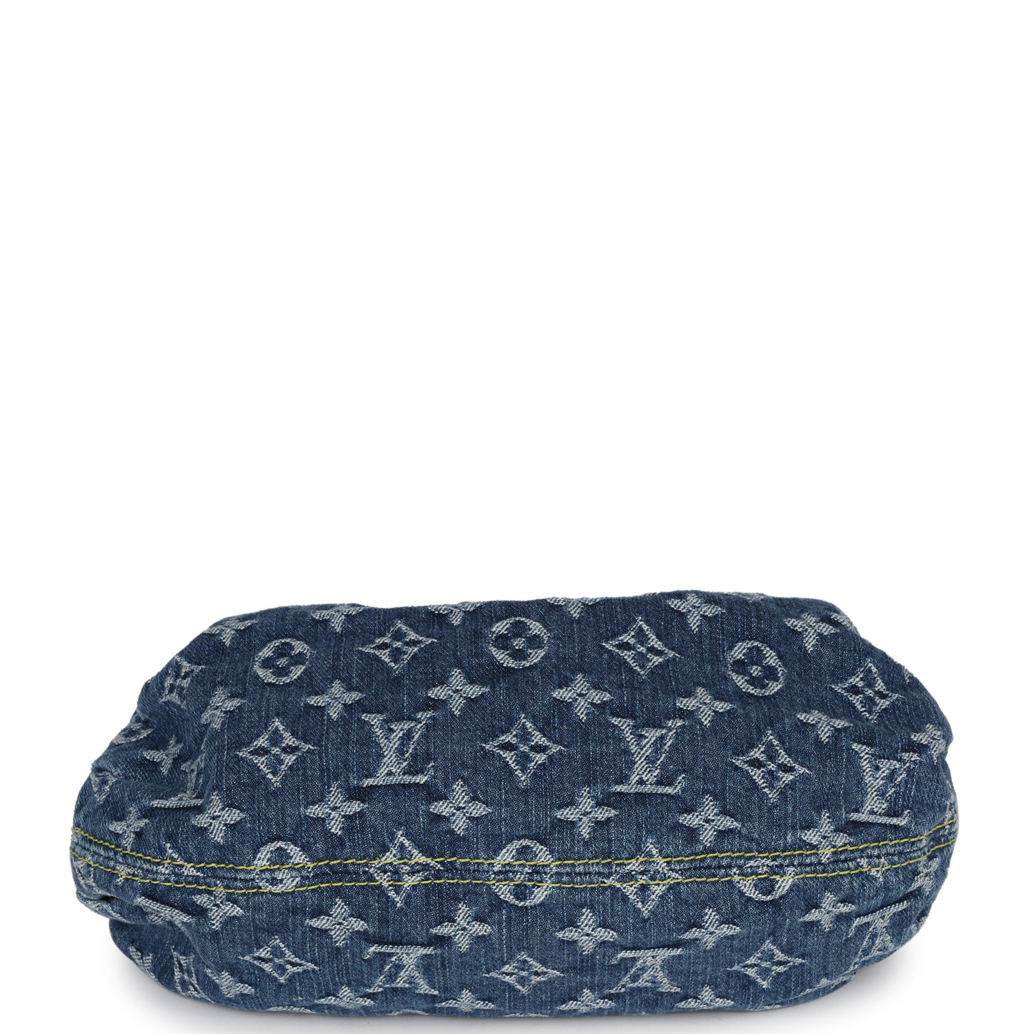 Louis Vuitton Vintage Blue Monogram Denim Pleaty