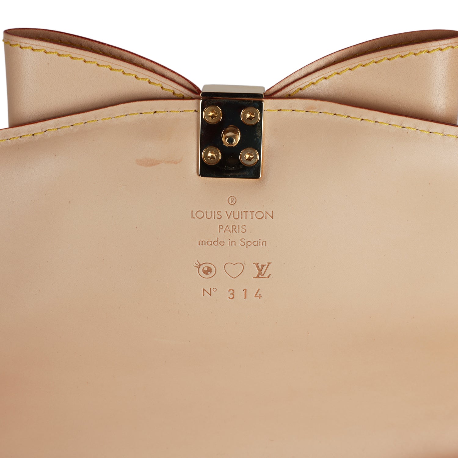 Louis Vuitton Vintage x Takashi Murakami Sac Retro GM White Multicolor Eye Love You Monogram Gold Hardware