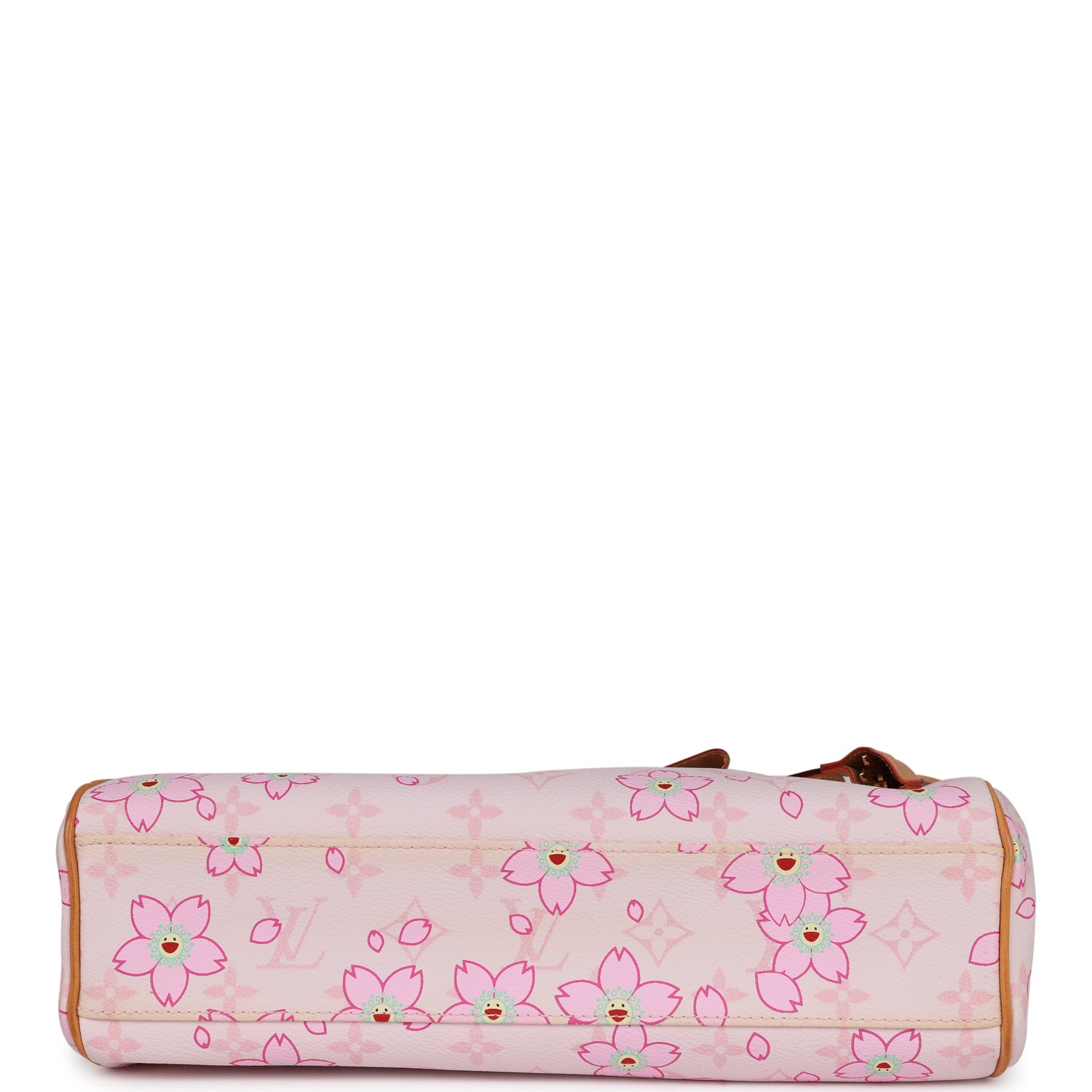 Louis Vuitton Vintage x Takashi Murakami Pink Monogram Cherry Blossom Sac Retro Gold Hardware