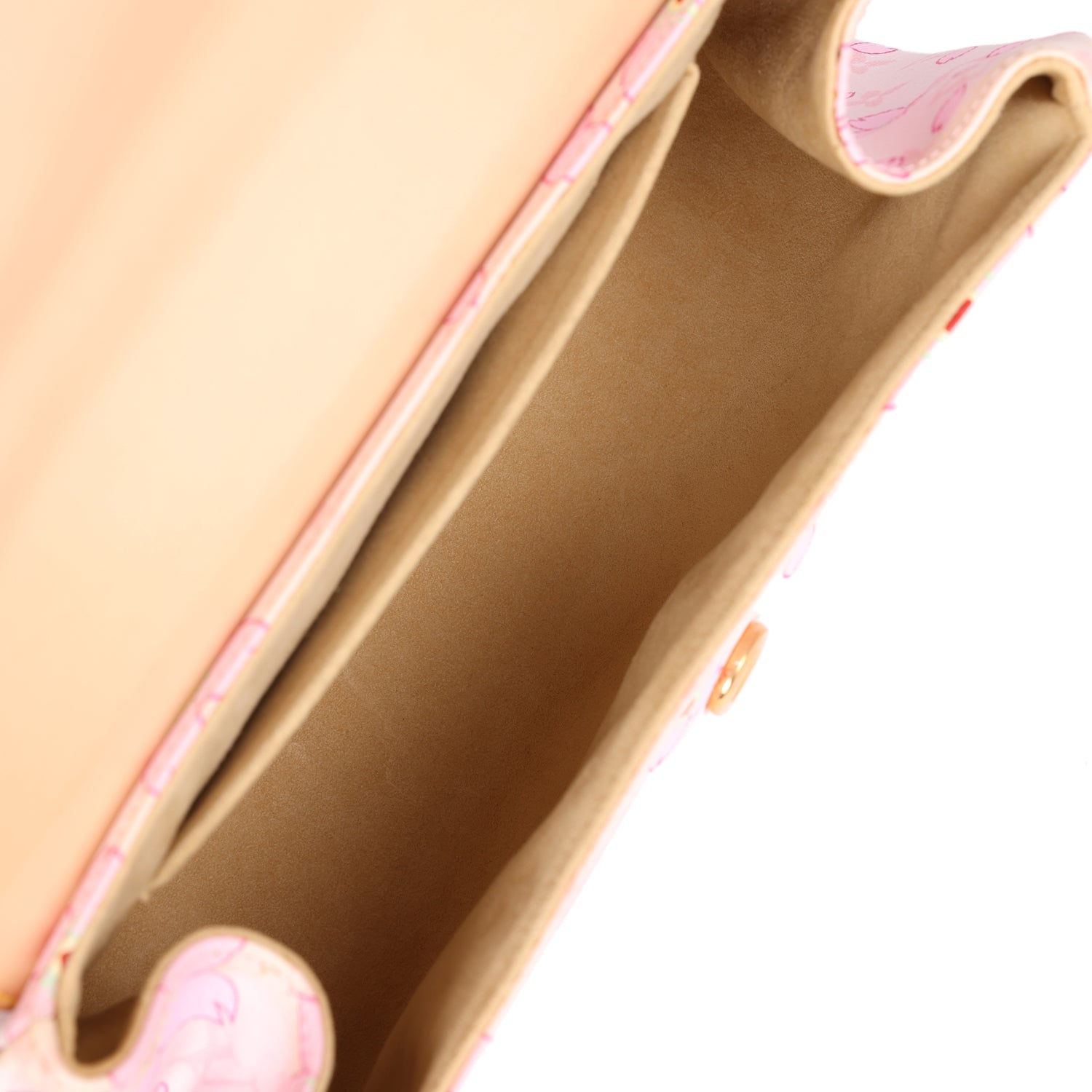 Louis Vuitton Vintage x Takashi Murakami Pink Monogram Cherry Blossom Sac Retro Gold Hardware