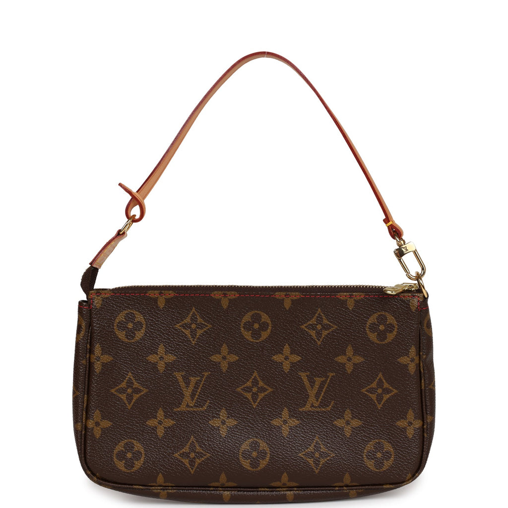 Louis Vuitton Vintage x Takashi Murakami Cerises Monogram Pochette Gold Hardware