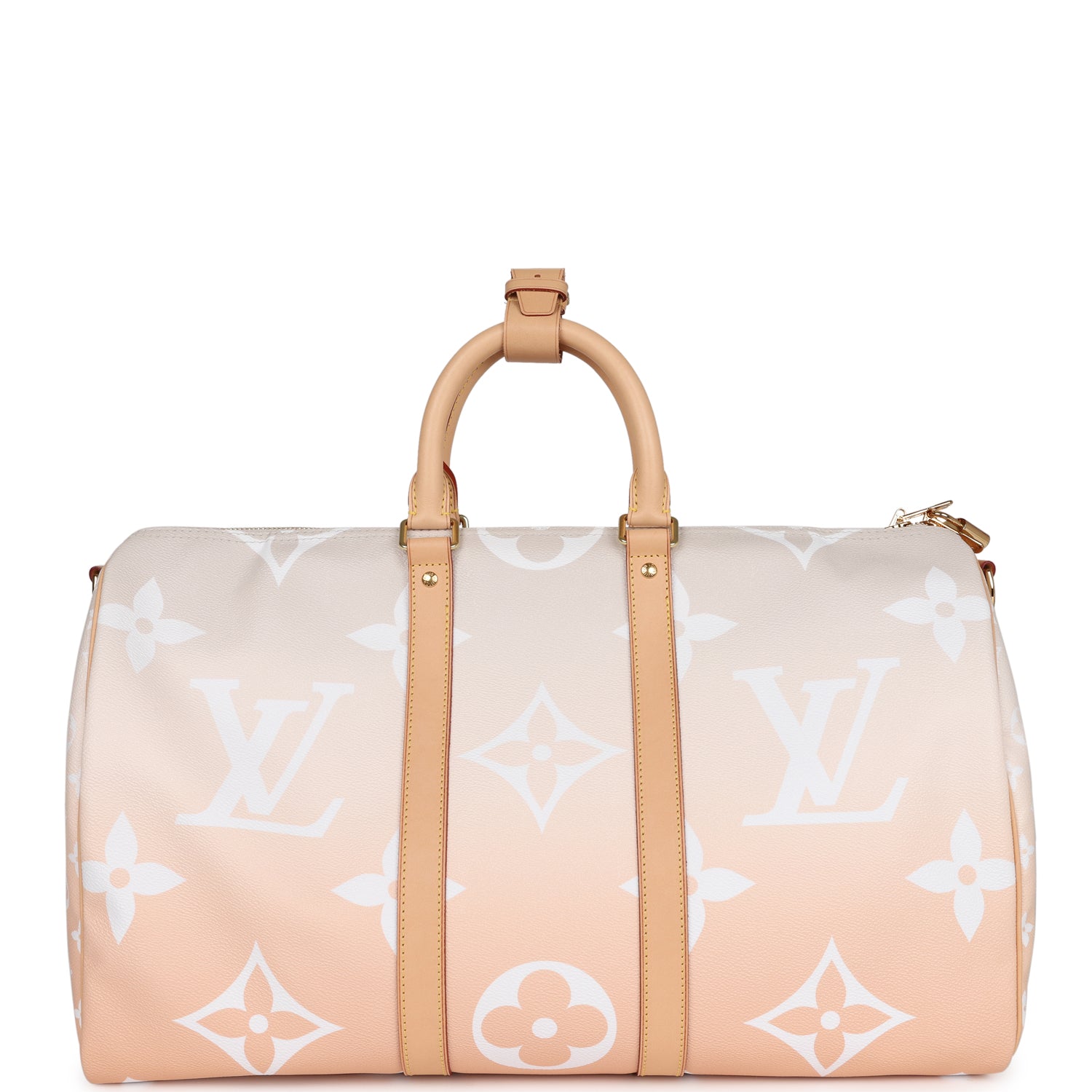 Louis Vuitton Keepall 45 Bandouliere By The Pool Mist Monogram Gold Hardware