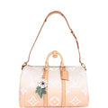 Louis Vuitton Keepall 45 Bandouliere By The Pool Mist Monogram Gold Hardware