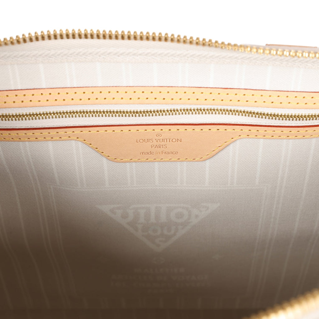 Louis Vuitton Keepall 45 Bandouliere By The Pool Mist Monogram Gold Hardware