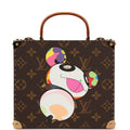 Louis Vuitton Vintage x Takashi Murakami Panda Jewelry Trunk Brown Monogram Brass Hardware
