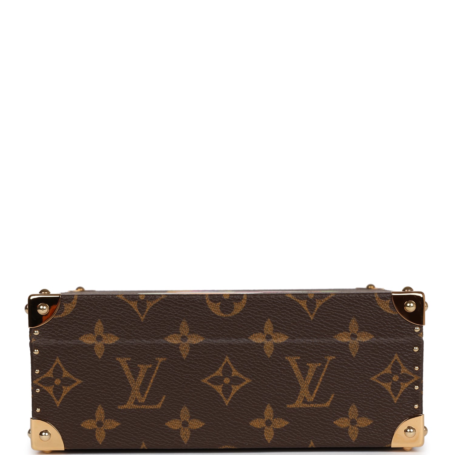 Louis Vuitton Vintage x Takashi Murakami Panda Jewelry Trunk Brown Monogram Brass Hardware