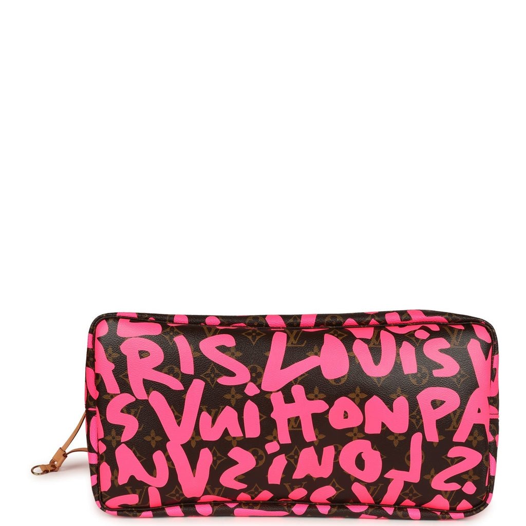 Louis Vuitton X Stephen Sprouse Neverfull GM Fuchsia Pink Monogram Graffiti