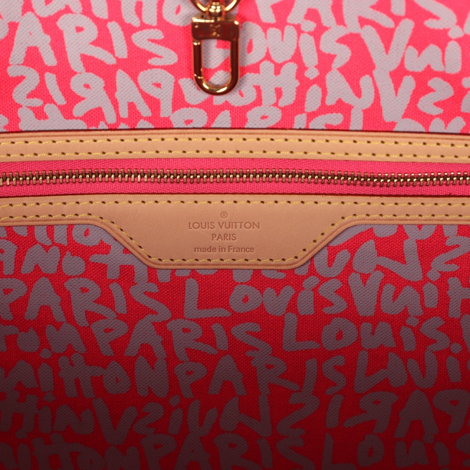 Louis Vuitton X Stephen Sprouse Neverfull GM Fuchsia Pink Monogram Graffiti