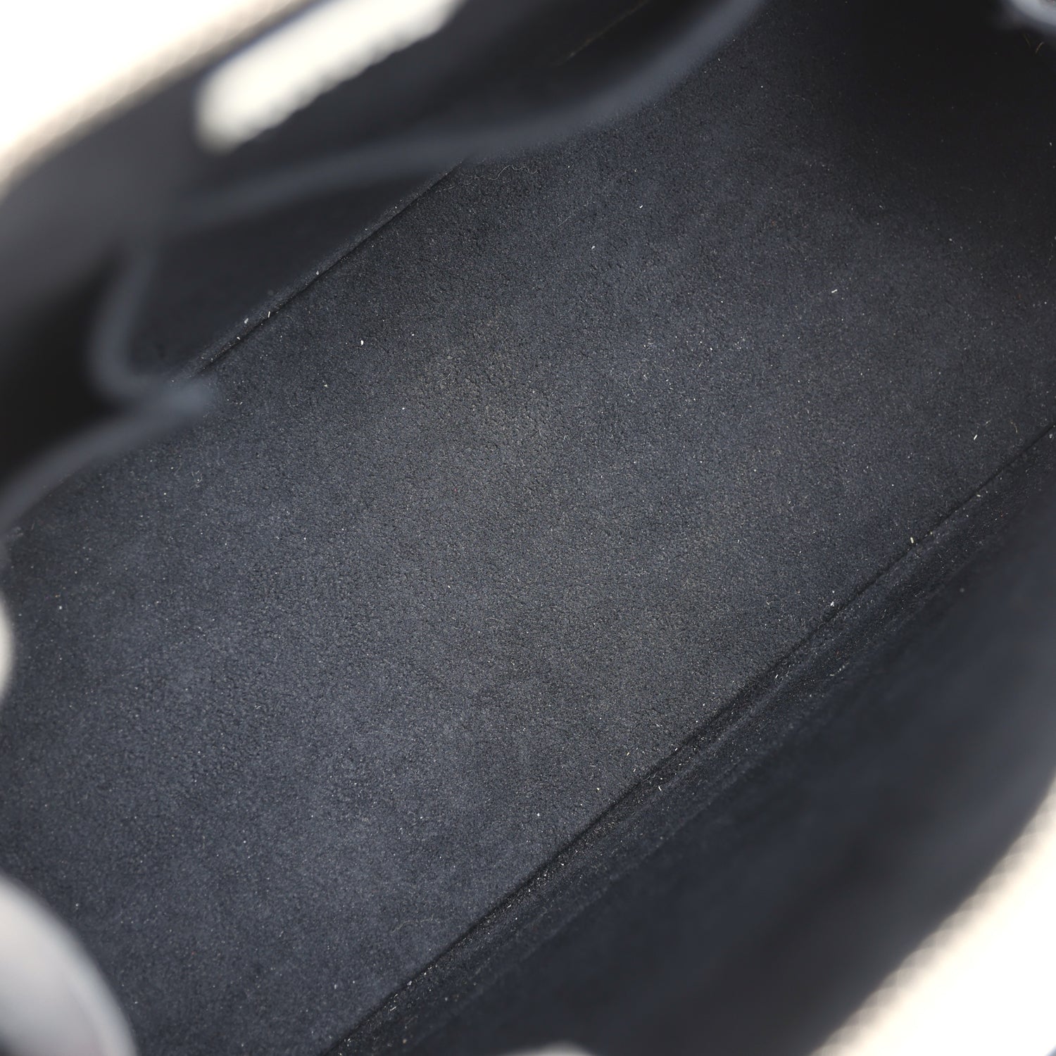 Louis Vuitton Vintage x Stephen Sprouse Graffiti Alma MM Black and White Leather Silver Hardware