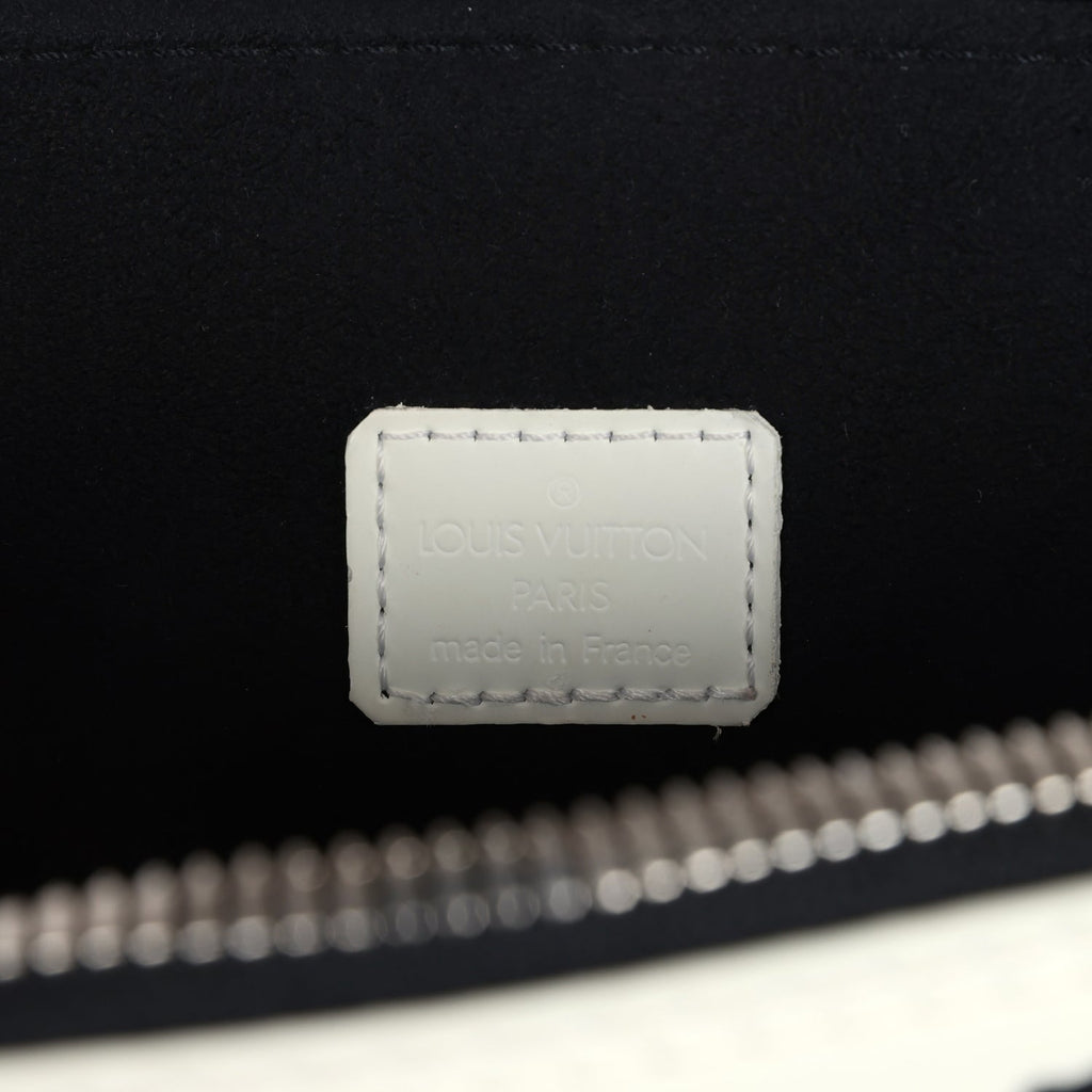 Louis Vuitton Vintage x Stephen Sprouse Graffiti Alma MM Black and White Leather Silver Hardware