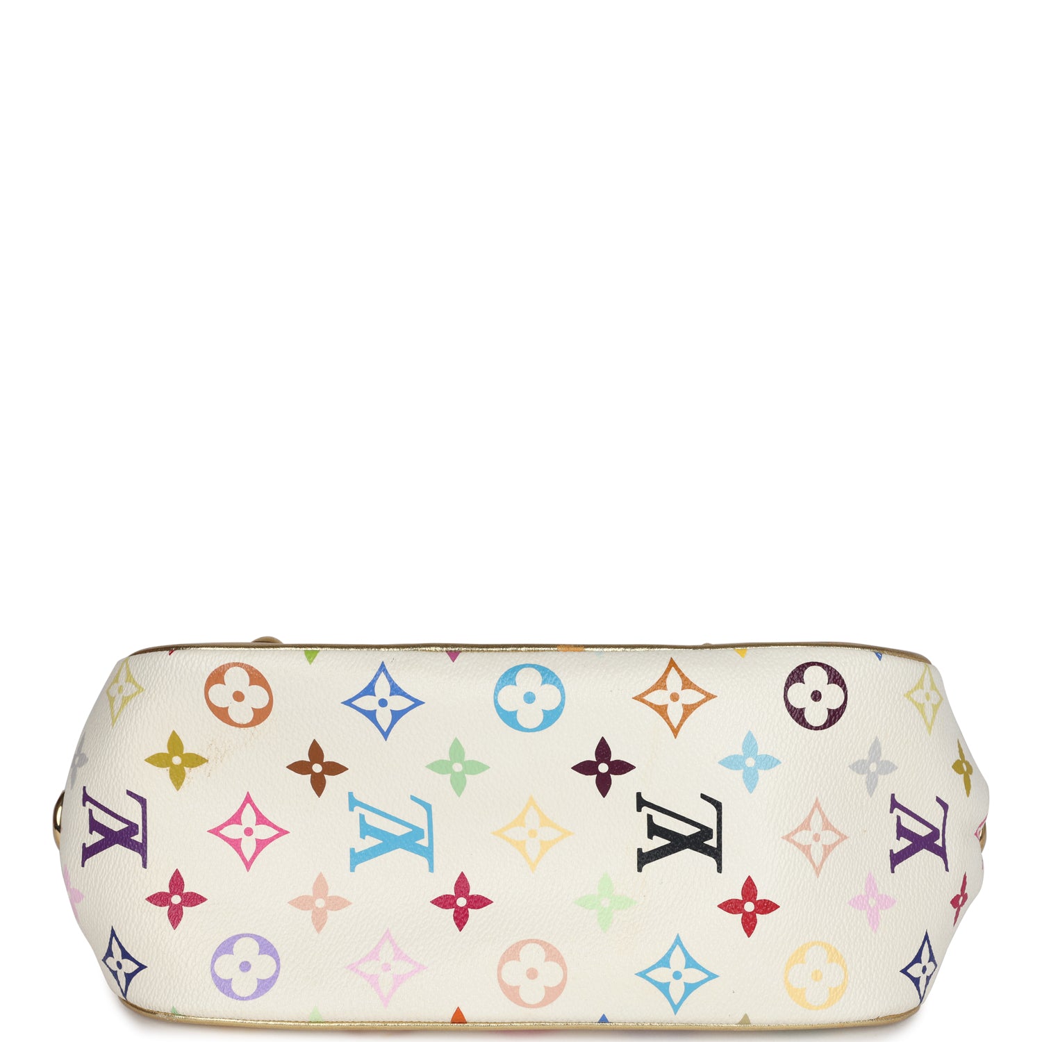 Louis Vuitton x Takashi Murakami Marilyn Bag White Multicolored Monogram Gold Hardware