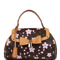 Louis Vuitton Vintage x Takashi Murakami Sac Retro PM Brown Monogram Cherry Blossom Gold Hardware