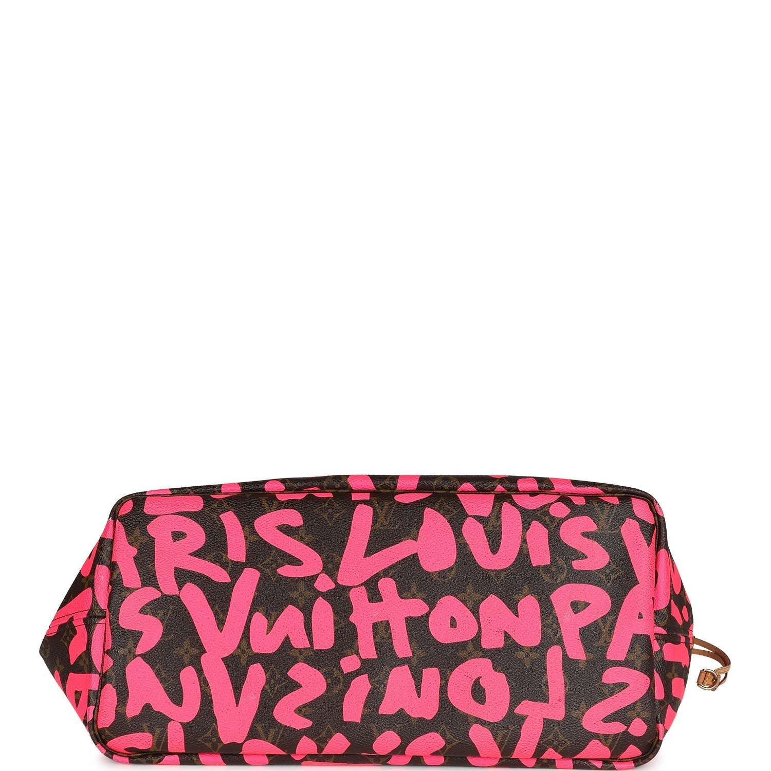 Louis Vuitton X Stephen Sprouse Neverfull GM Fuchsia Pink Monogram Graffiti Gold Hardware