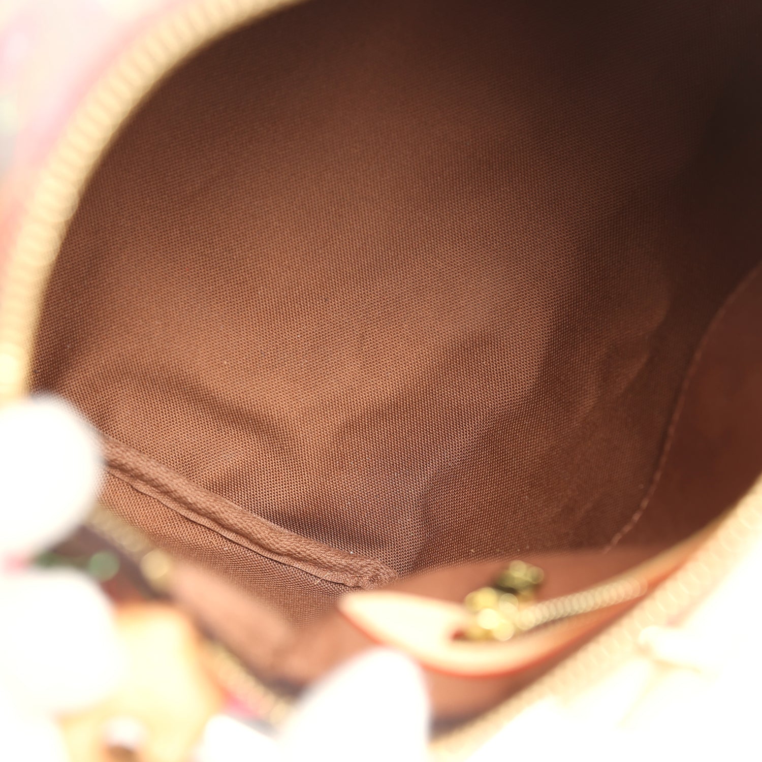 Louis Vuitton Vintage x Takashi Murkami Cheries Speedy 25 Brown and Red Monogram Cherry Gold Hardware
