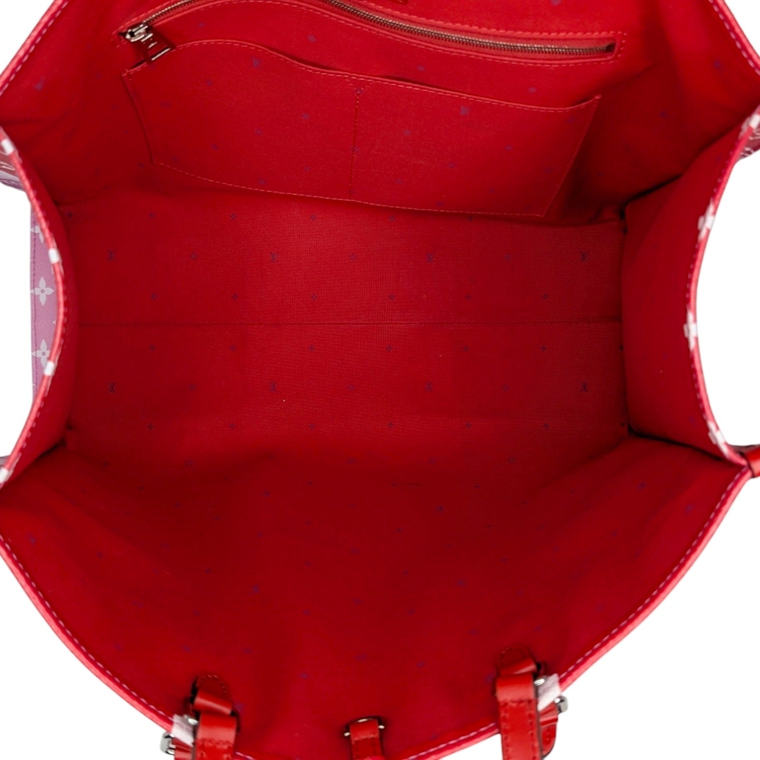 Louis Vuitton Rouge Giant Monogram Escale Onthego GM Tote