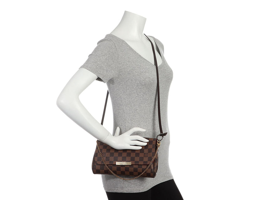 Louis Vuitton Damier EbÃ¨ne Favorite MM