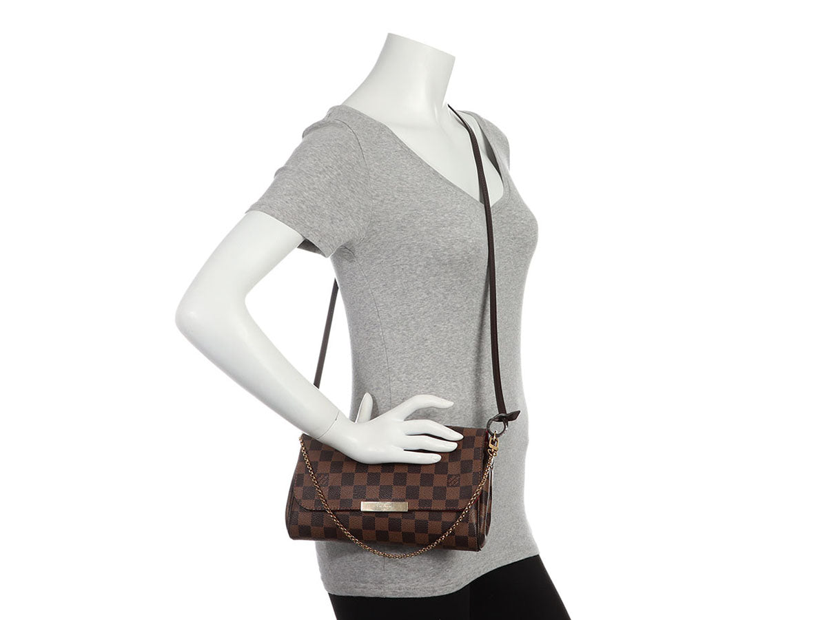 Louis Vuitton Damier EbÃ¨ne Favorite MM