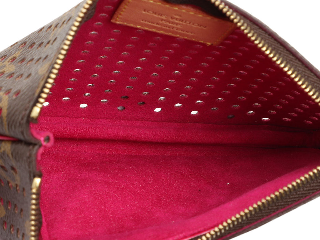 Louis Vuitton Monogram Perforated Pochette Plat