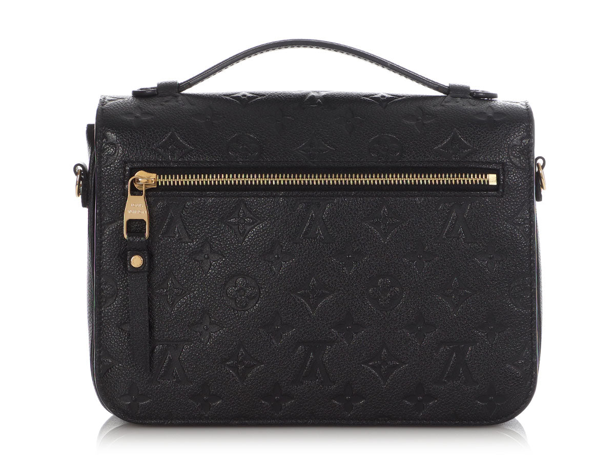 Louis Vuitton Noir Monogram Empreinte Pochette MÃ©tis