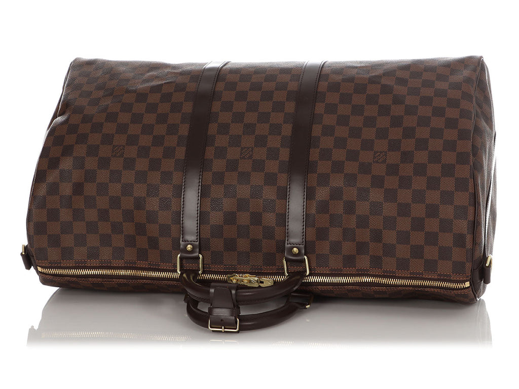 Louis Vuitton Damier EbÃ¨ne Keepall BandouliÃ¨re 55