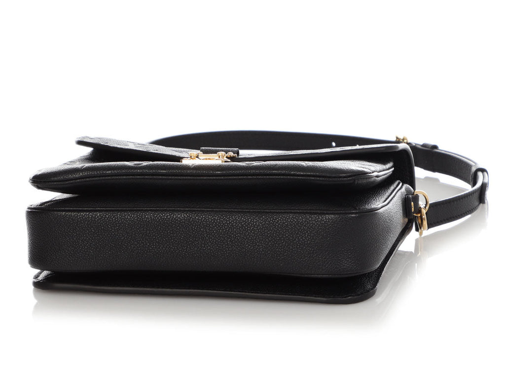 Louis Vuitton Black Monogram Empreinte Pochette MÃ©tis