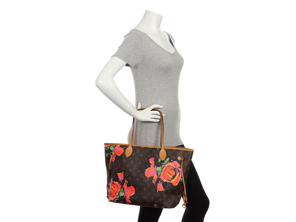 Louis Vuitton Monogram Roses Neverfull MM