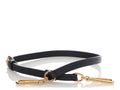 Louis Vuitton Black Leather Adjustable BandouliÃ¨re Strap