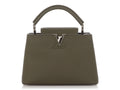 Louis Vuitton Khaki Capucines BB