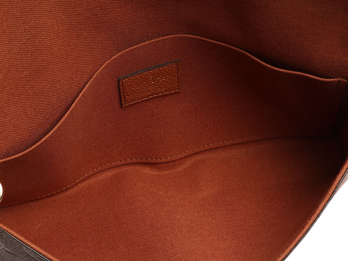 Louis Vuitton Cognac Monogram Empreinte FÃ©licie