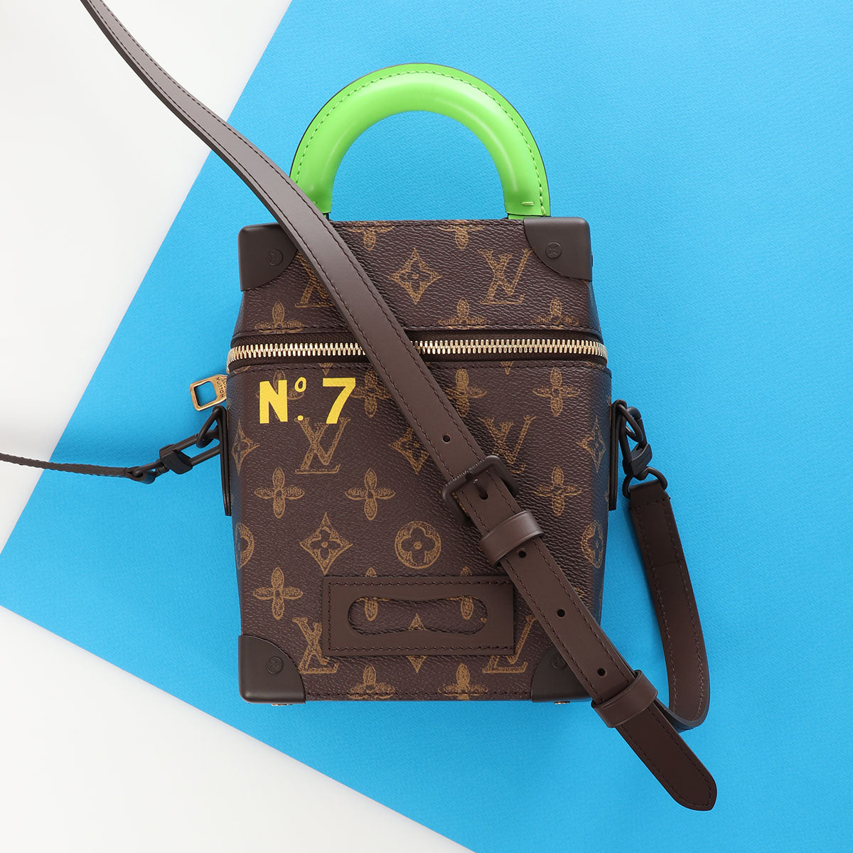 Louis Vuitton 2022 Monogram NÂ°7 Vertical Box Trunk