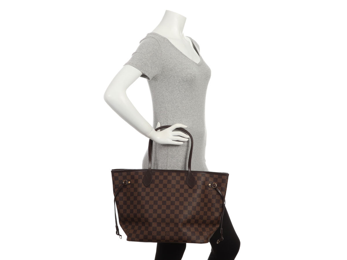 Louis Vuitton Damier EbÃ¨ne Neverfull MM
