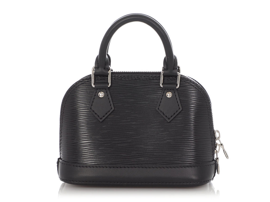 Louis Vuitton Mini Black Epi Alma