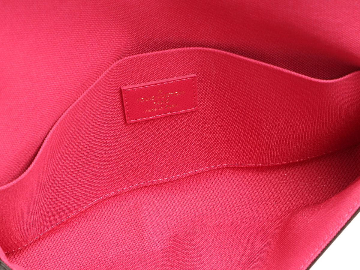 Louis Vuitton 2021 Monogram Christmas Animation Hollywood FÃ©licie Pochette