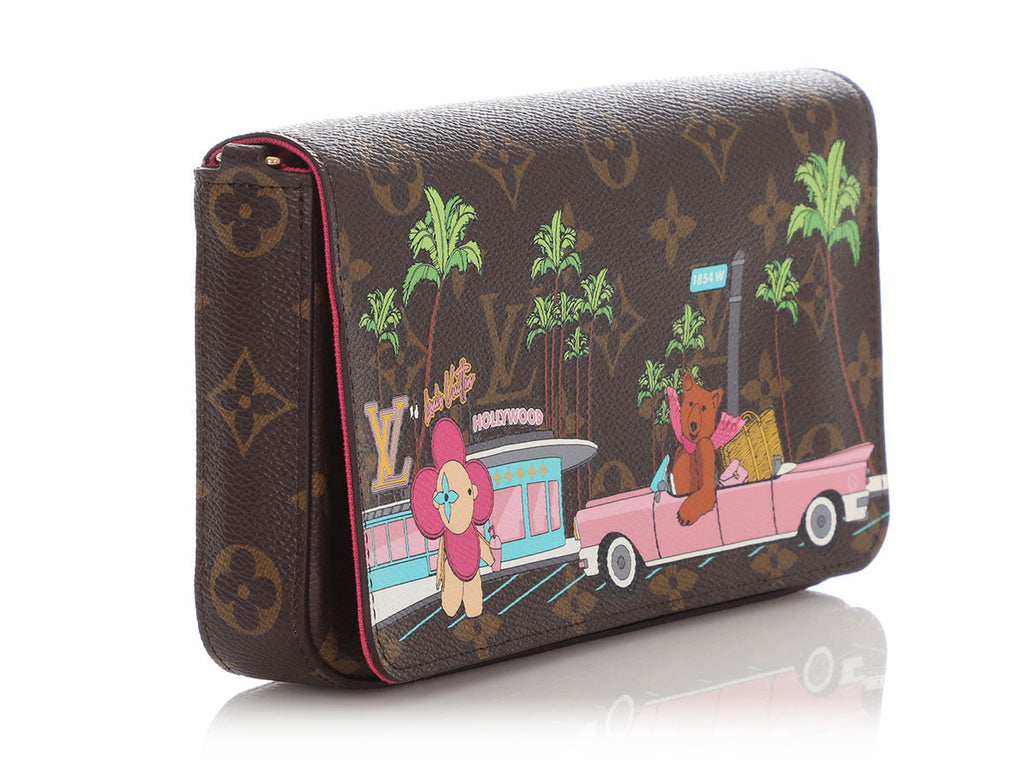 Louis Vuitton 2021 Monogram Christmas Animation Hollywood FÃ©licie Pochette